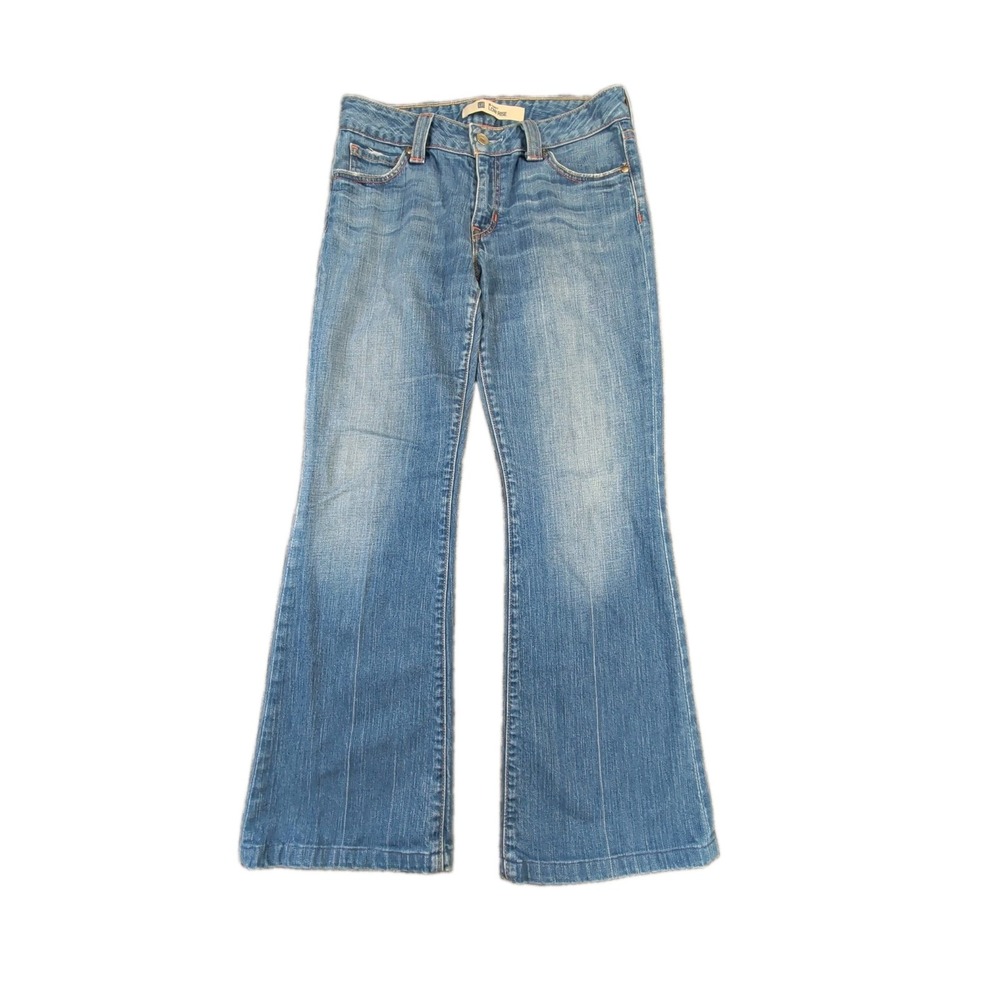 GAP Bootcut Jeans Womens 8 Blue Curvy Low Rise Bootcut Medium Wash